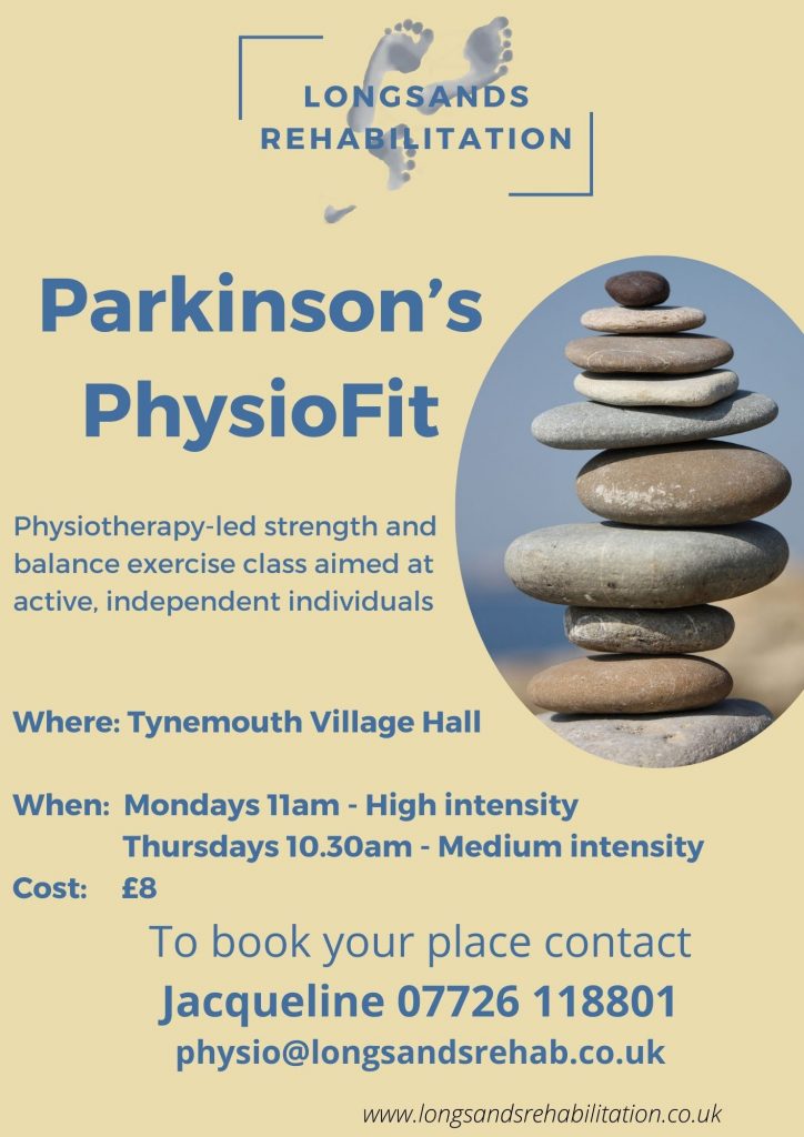 Parkinson's exercise class
Tynemouth
